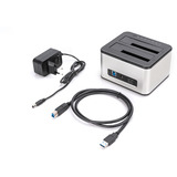 Digitus Docking station per HDD SATA doppio argento/Nero