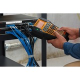 Dymo Rhino 6000+ Etichettatura industriale con custodia | Etichettatrice ricca di funzioni con connessione al PC, Stampa etichette ABC, Termica diretta, Cablato, Giallo