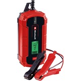 EINHELL CE-BC 4 M Caricabatteria per veicolo 12 V Nero, Rosso, Caricabatterie rosso/Nero, 12 V, 220 - 240 V, 50 Hz, LCD, IP65, Nero, Rosso