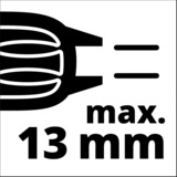 EINHELL Trapano a percussione a batteria Power X-Change TE-ID 18 Li - Solo, 18Volt rosso/Nero