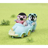 EPOCH Sylvanian Families - Set gioco e passeggio pinguino, Giochi di costruzione 