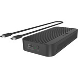 ICY BOX Custodia SSD M.2 NVMe IB-1980M-80G, Disk enclosure Nero