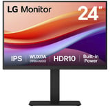 LG 24BA55W-B, Monitor LED Nero