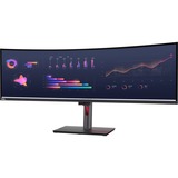 Lenovo ThinkVision P49w-30 Monitor, Monitor LED Nero, 124,5 cm (49"), 5120 x 1440 Pixel, Dual WQHD, LED, 6 ms, Nero