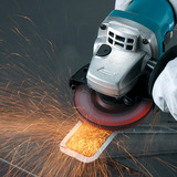Makita Smerigliatrice angolare 9558HNRZ blu/Nero