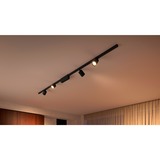 Philips Hue Faretto cilindrico Perifo, Lampada Nero, Philips Hue White and Color ambiance Faretto cilindrico Perifo, Faretto luminoso intelligente, Bluetooth/Zigbee, Nero, LED integrato, Metallo, Lampadina/e non sostituibile/i