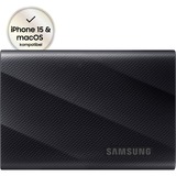 Samsung SSD Portatile T9 USB 3.2 1 TB, Disco a stato solido Nero, 1 TB, USB tipo-C, USB 3.2 Gen 2x2, 2000 MB/s, Nero