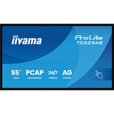 iiyama ProLite T5529AS-B1AG, Monitor LED Nero (opaco), Design chiosco, 138,7 cm (54.6"), LED, 3840 x 2160 Pixel, Wi-Fi, 24/7