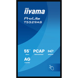 iiyama ProLite T5529AS-B1AG, Monitor LED Nero (opaco), Design chiosco, 138,7 cm (54.6"), LED, 3840 x 2160 Pixel, Wi-Fi, 24/7