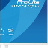 iiyama ProLite XB2797QSU-W1, Monitor LED bianco (matto)
