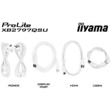 iiyama ProLite XB2797QSU-W1, Monitor LED bianco (matto)