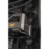 ALTERNATE Serie PC Personalizzata • Silent Madness, PC Gaming Nero/trasparente