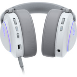 ASUS ROG Delta II Auricolare Con cavo e senza cavo A Padiglione Gaming USB tipo-C Bluetooth Bianco, Cuffia da gioco bianco, Con cavo e senza cavo, 20 - 20000 Hz, Gaming, 318 g, Auricolare, Bianco