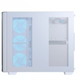Aerocool P500C Midi Tower Bianco, Chassis Tower bianco, Midi Tower, PC, Bianco, ATX, micro ATX, Mini-ITX, SPCC, Vetro temperato, Gaming