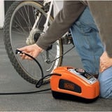 BLACK+DECKER ASI300 compressore ad aria AC, Pompa di aria arancione /Nero, 11 bar