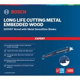 Bosch 2 608 900 399 lama per sega a gattuccio, sega a traforo e sega universale Lama per sega universale Acciaio al carbonio (HCS) 3 pz Lama per sega universale, Legno per costruzione con chiodi, In legno duro, Plastica, Legno, Legno con chiodi, Acciaio al carbonio (HCS), Blu, 17,5 cm, 5 - 7