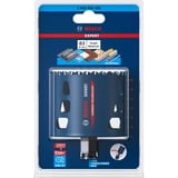 Bosch 2 608 900 438 sega per trapano 1 pz, Sega a tazza Singolo, Trapano, Mattone, Plastica, Piastrelle morbide in ceramica, Acciaio inox, Legno, Nero, Blu, Rosso, Punta a carburo di tungsteno (TCT), 6 cm