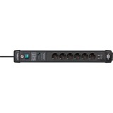 Brennenstuhl Multipresa Premium-Line 6 vie, Ciabatta Nero