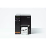 Brother TJ-4420TN stampante per etichette (CD) Linea termica 203 x 203 DPI Cablato Collegamento ethernet LAN Nero, Linea termica, 203 x 203 DPI, Cablato, Nero
