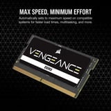 Corsair SO-DIMM 32 GB DDR5-5600 (1x 32 GB), Memoria Nero