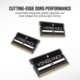 Corsair SO-DIMM 32 GB DDR5-5600 (1x 32 GB), Memoria Nero