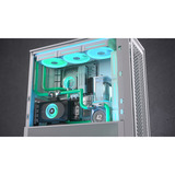 Corsair iCUE LINK XD6 RGB ELITE LCD, Serbatoio di espansione bianco