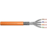 Digitus Cavo di posa professionale Cat.7 S/FTP semplice, Cca arancione 