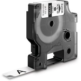 Dymo Rhino etichette industriali in vinile autoadesive | rotolo da 12 mm x 5,5 m | stampa nera su bianco, Nastro di scrittura 5 m | stampa nera su bianco, D1, Vinile, Belgio, 5,5 m, 1 pz, 34 mm