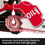 EINHELL GE-LC 36/35 li-solo Scie à chaîne à deux, 0 W, 18 V, Sega a catena rosso/Nero, 0 W, 18 V