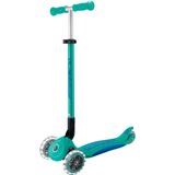 GLOBBER Primo Foldable Plus Lights, Scooter turchese/blu scuro