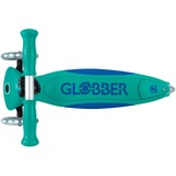 GLOBBER Primo Foldable Plus Lights, Scooter turchese/blu scuro