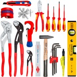 KNIPEX Zaino porta attrezzi Modular X18 Sanitär, Set di strumenti Nero