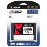 Kingston Drive SSD SATA di classe enterprise DC600M (impiego misto) 2,5" 3840G, Disco a stato solido 5" 3840G, 3,84 TB, 2.5", 560 MB/s, 6 Gbit/s
