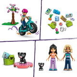 LEGO Friends Baita glamping nella natura, Giochi di costruzione 