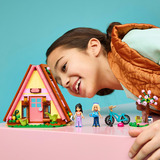 LEGO Friends Baita glamping nella natura, Giochi di costruzione 