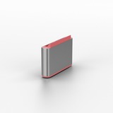 Lindy 40437 clip sicura USB tipo-C Rosa 10 pz, Sicurezza rosso, USB tipo-C, Rosa, 10 pz, 10 g