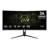 MSI MAG 342CQRFDE E20, Monitor di gioco Nero
