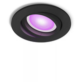 Philips Hue Spot da incasso White & Color Ambiance Centura, Luce LED Nero