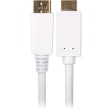 Sharkoon Cavo adattatore Displayport 1.2 > HDMI 4K bianco
