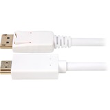 Sharkoon Cavo adattatore Displayport 1.2 > HDMI 4K bianco