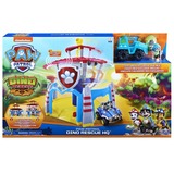 Spin Master PAW Patrol, Quartiere Generale Dino con effetti sonori, esclusivo personaggio Rex e veicolo, Gioco da costruzione PAW Patrol , Quartiere Generale Dino con effetti sonori, esclusivo personaggio Rex e veicolo, Auto, 3 anno/i, LR44, Multicolore