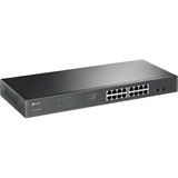 TP-Link TL-SG1218MPE Gestito L2 Gigabit Ethernet (10/100/1000) Supporto Power over Ethernet (PoE) 1U Nero, Interruttore Gestito, L2, Gigabit Ethernet (10/100/1000), Supporto Power over Ethernet (PoE), Montaggio rack, 1U