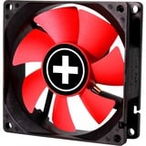 Xilence XPF80.R Case per computer Ventilatore 8 cm Nero, Rosso, Ventola Nero/Rosso, Ventilatore, 8 cm, 1500 Giri/min, 17 dB, 18,61 pdc/min, Nero, Rosso