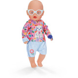 ZAPF Creation BABY born® Completo da bicicletta 43cm, Accessori della bambola BABY born Bike Outfit 43cm, Set di vestiti per bambola, 3 anno/i