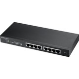 Zyxel GS1915-8 Gestito L2 Gigabit Ethernet (10/100/1000) Nero, Interruttore Gestito, L2, Gigabit Ethernet (10/100/1000), Full duplex