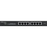 Zyxel GS1915-8 Gestito L2 Gigabit Ethernet (10/100/1000) Nero, Interruttore Gestito, L2, Gigabit Ethernet (10/100/1000), Full duplex