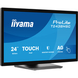 iiyama ProLite T2438MSC-B2, Monitor LED Nero (opaco)