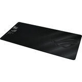 ASUS ROG Sheath II XXL Tappetino per mouse per gioco da computer Nero, Gioco mouse pad Nero, Nero, Fantasia, Tessuto, Gomma, Barra appoggiaferro antiscivolo, Tappetino per mouse per gioco da computer