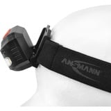 Ansmann Lampada frontale HD250RS, Luce LED Nero