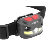Ansmann Lampada frontale HD250RS, Luce LED Nero